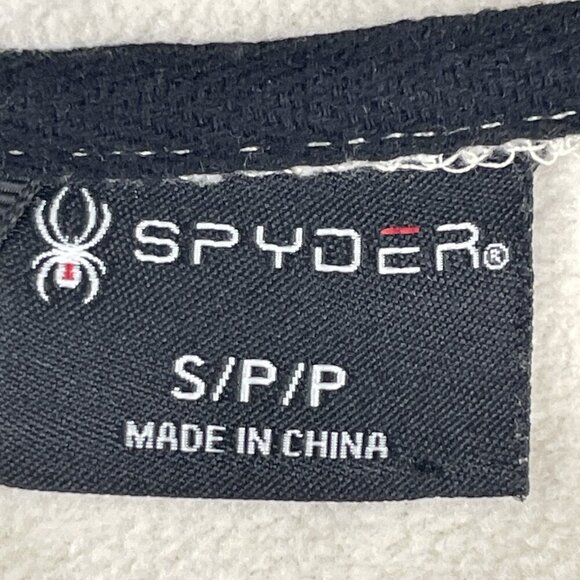 Spyder Hooded Softshell Jacket Women’s S Fleece Lined Polyester White Full Zip - Picture 6 of 11